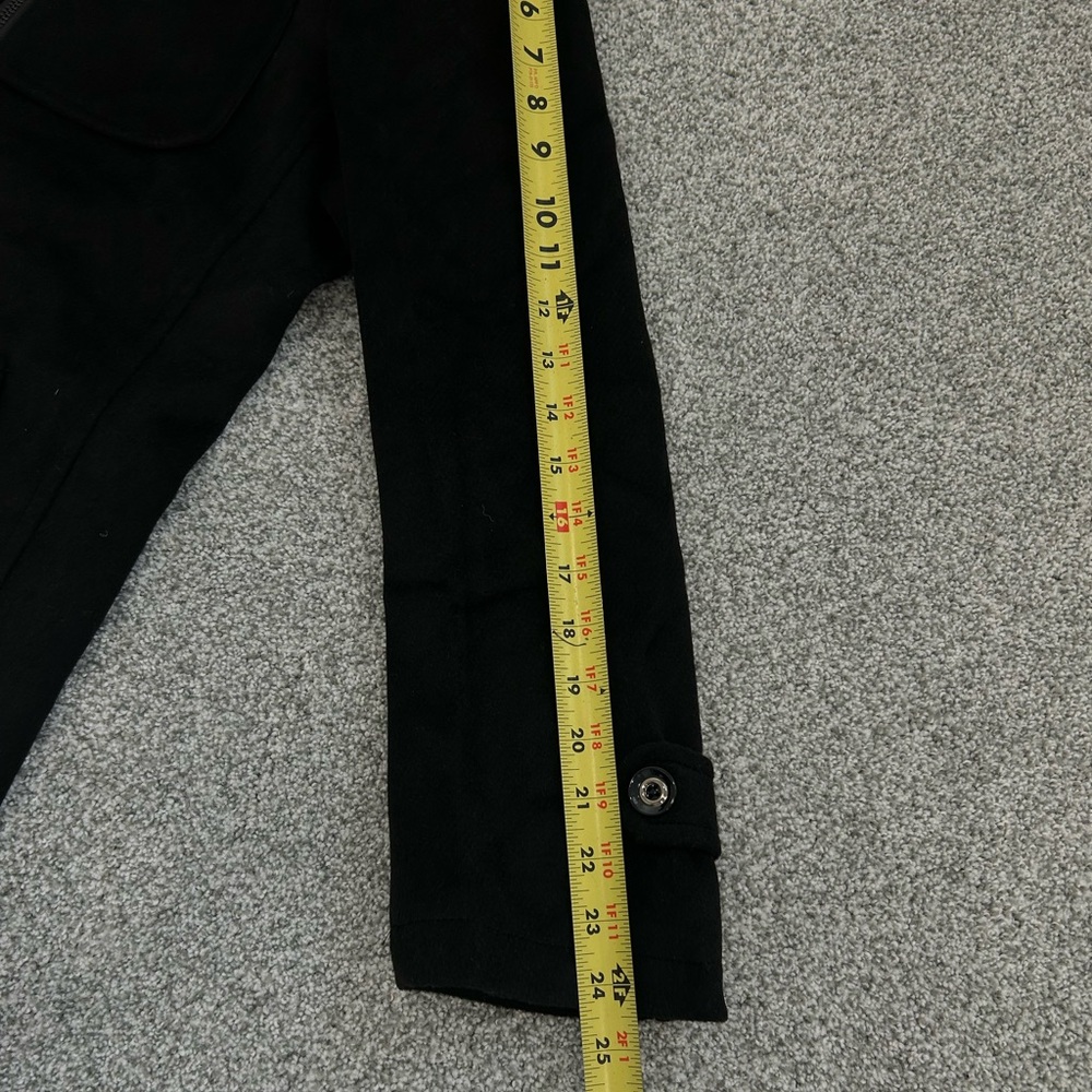 Men’s Wool/Polyester Blend Black Coat - Picture 15 of 15